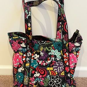 Large Vera Bradley tote bag in Disney print!